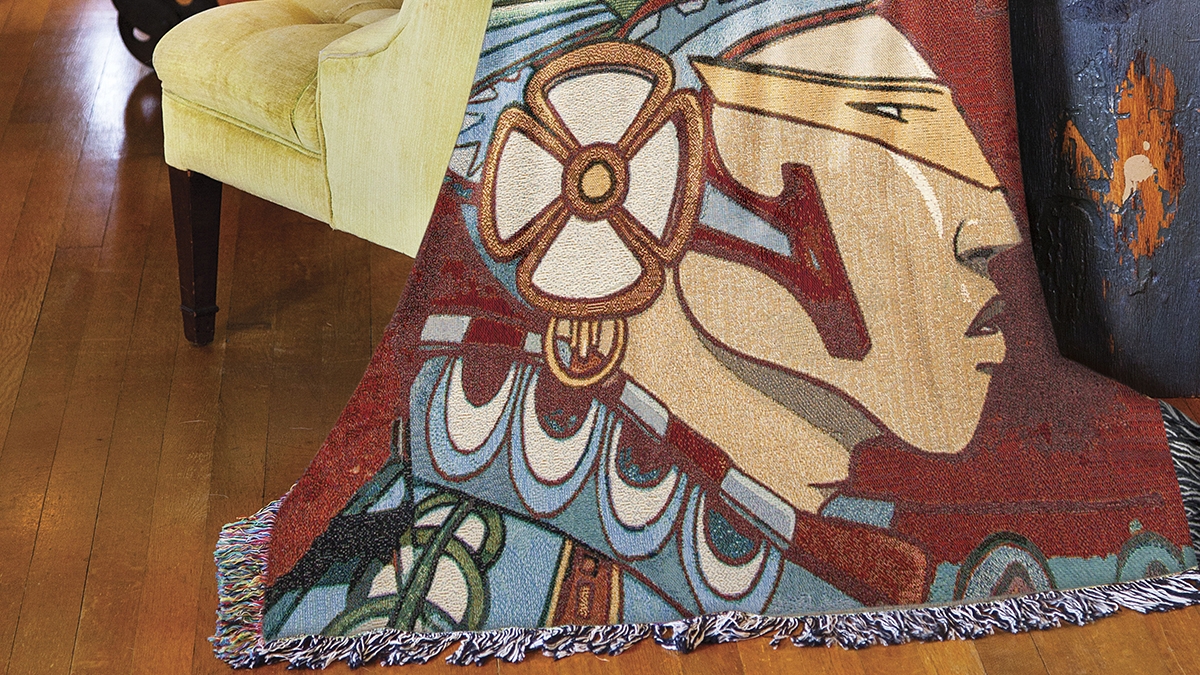 woven throw 3
